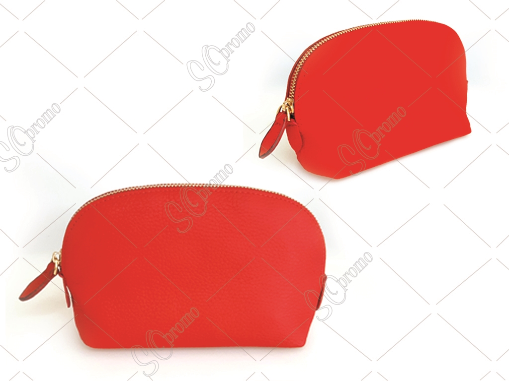 Deri Makyaj Çantası